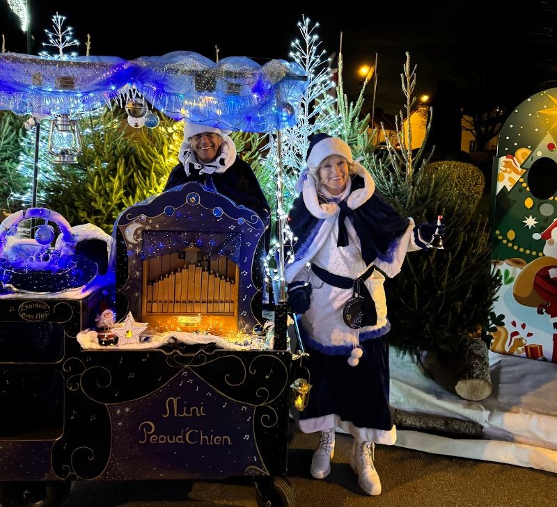 Duo Avec ou Sans sucre au Marché de Noël